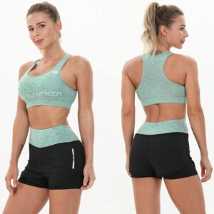 Women Workout Clothes Set 5 PCS Exercise Athletic Outfits Set