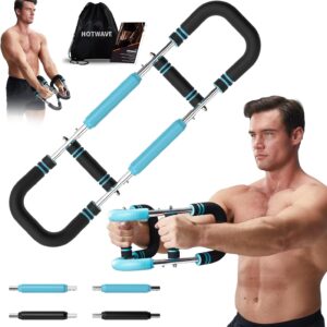 HOTWAVE Twister Arm Trainer, Chest Workout Equipment Exerciser for Men, Adjustable Arm and Chest Twister Trainer for Women – Portable Home Strength Training Fitness Equipment for Upper Body Muscle