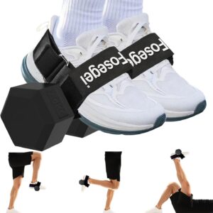Dumbbell Foot Attachment for Leg Workout, Extension Monkey Foot Dumbbell Attachment Straps for Gym Trainer and Beginners Dumbbell Ankle Strap for Fitness Training