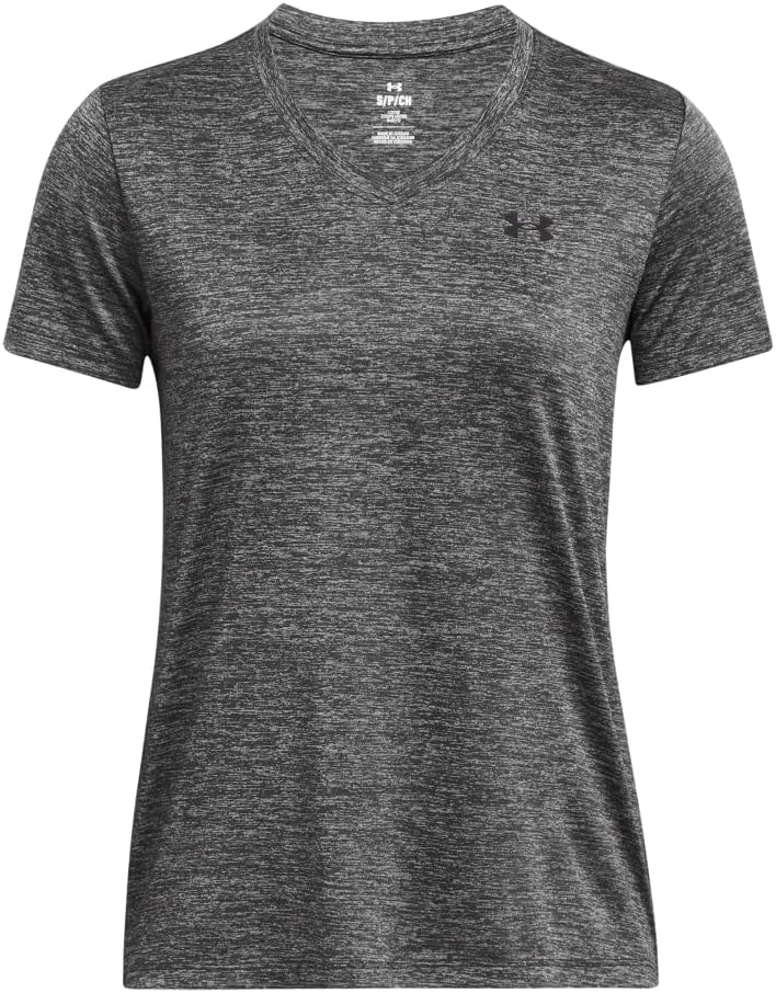 Under Armour Women's Tech Twist V Neck Short Sleeve T-Shirt - Image 3