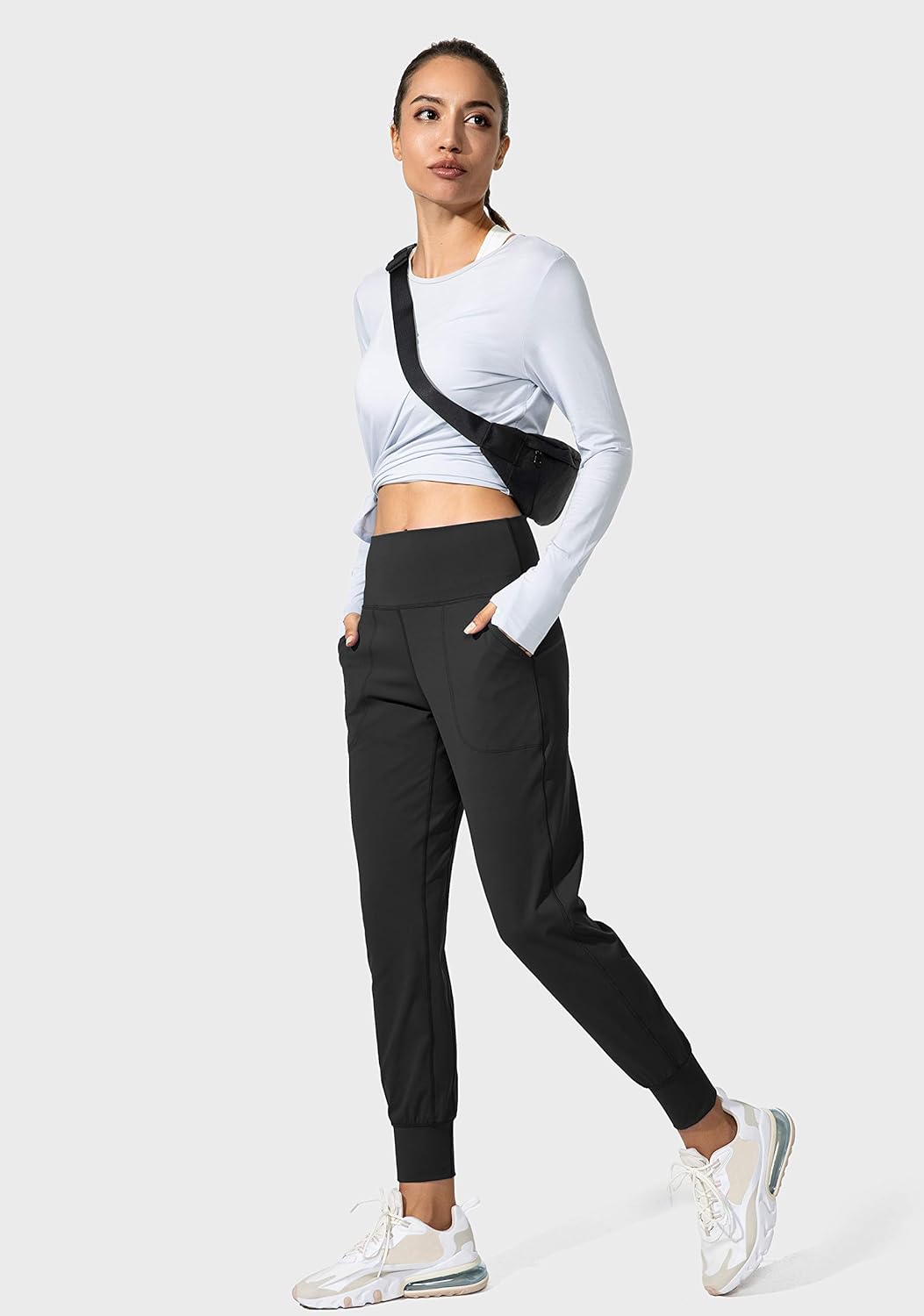 G Gradual Women's Joggers High Waisted Yoga Pants with Pockets Loose Leggings for Women Workout, Athletic, Lounge - Image 5