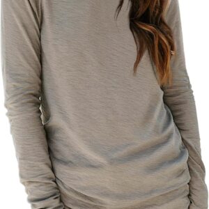 AUTOMET Long Sleeve Shirts for Women Business Casual Tops Fall Fashion Clothes Workout Plus Size Teacher Winter Outfits 2025