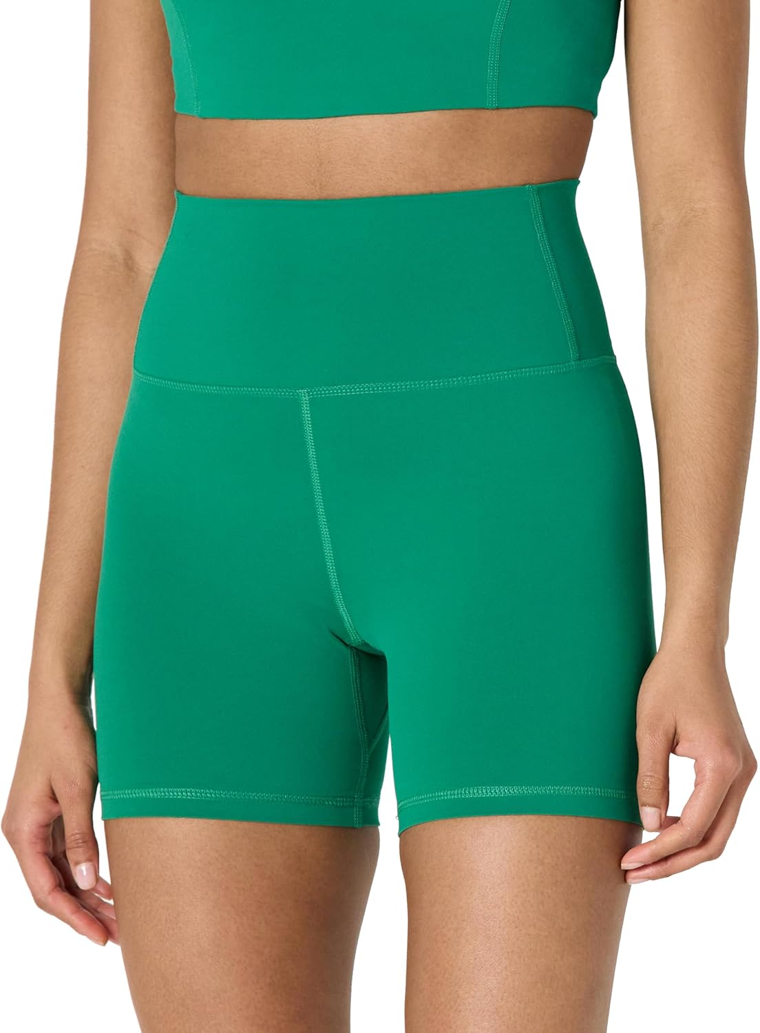 Amazon Essentials Women's Active FormFlex Buttery Soft High Waist Yoga Biker Shorts