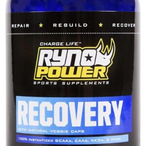 Ryno Power Recovery Post-Workout Supplement Capsules (33 Servings)