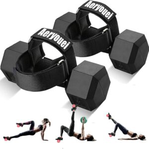 Dumbbell Foot Attachment, Tibialis Trainer, Adjustable Ankle Weights, Leg Workouts at Home for Hip Flexors,Ankle Straps for Weight Lifting,Shin Splint,Hamstring Curls,Leg extensions,Home Gym Equipment