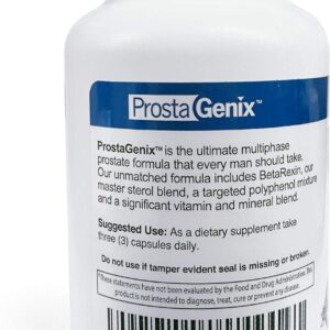 ProstaGenix Multiphase Prostate Supplement-Featured on Larry King Investigative TV Show – Over 1 Million Sold -End Nighttime Bathroom Trips, Urgency, & More. 90 Capsules