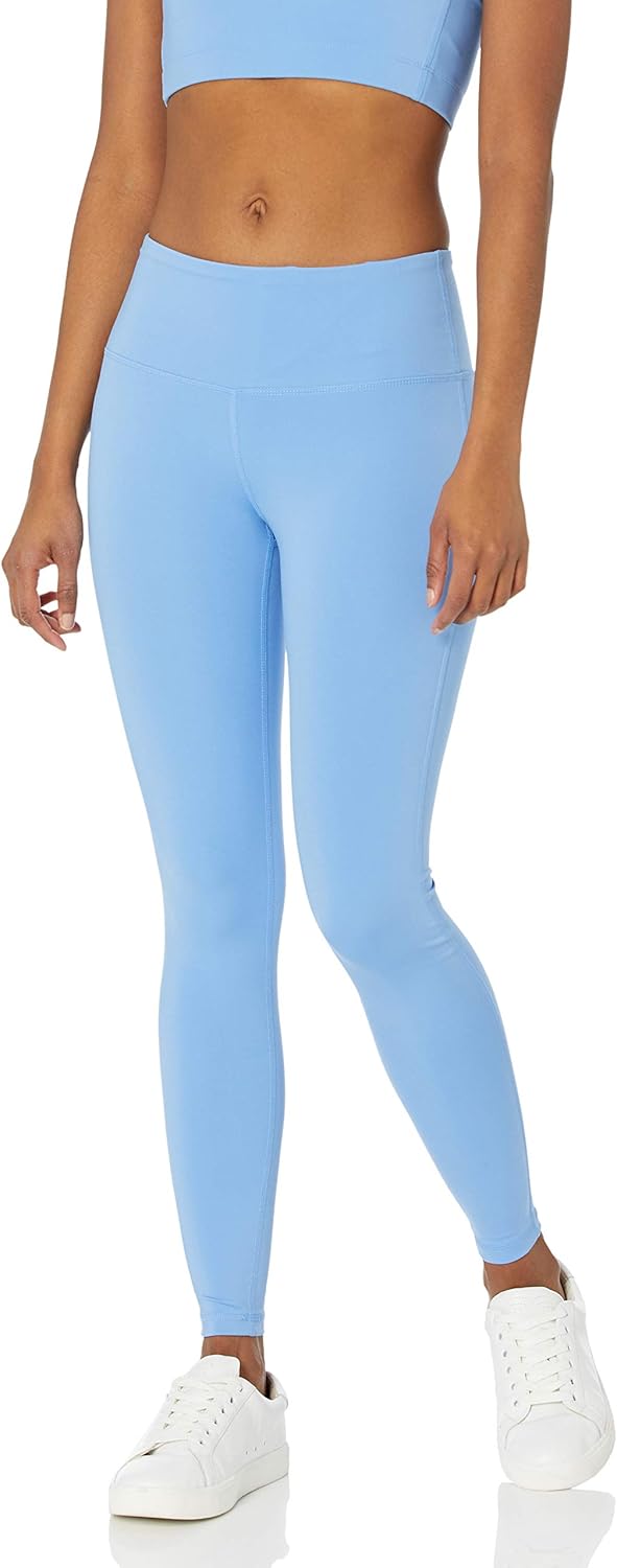 Amazon Essentials Womens Active Sculpt Workout Athleisure Mid Rise Full Length Leggings (Available in Plus Size)
