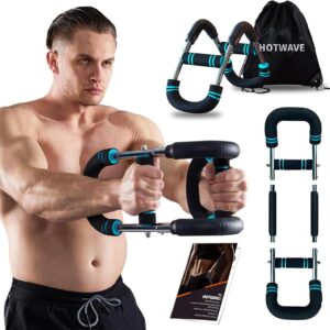 HOTWAVE Twister Arm Trainer, Chest Workout Equipment Exerciser for Men, Adjustable Arm and Chest Twister Trainer for Women – Portable Home Strength Training Fitness Equipment for Upper Body Muscle