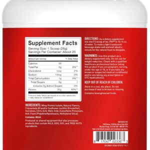 JYM Supplement Science Iso JYM Bombsicle, 90 Calories, 100% Whey Protein Isolate, Zero Fat, Zero Sugars, Mixes Clear, for Women & Men, 20 Servings