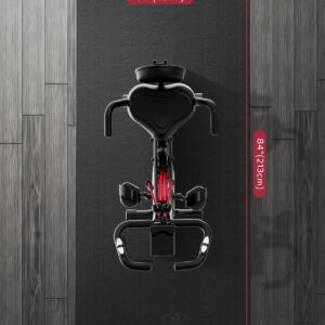 HAPBEAR Treadmill Mat – 68″x24″x1/5″ Thick Non-Slip Foldable Exercise Equipment Mat for Walking Pad, Weight Bench & Treadmill – Shock Absorbing Floor Protector for Home Gym, Carpet & Hardwood Floors