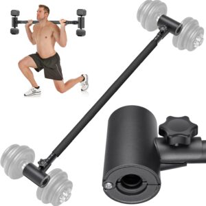 Kipika Adjustable Dumbbell to Barbell Converter – EZ Curling Bar Adapter – Versatile Weightlifting Equipment for Home Gym