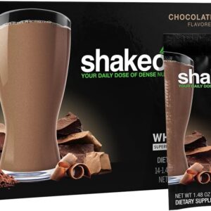 BODi Shakeology Whey-Based Protein Powder – Gluten-Free Superfood Shake with Vitamins & Minerals – Helps Support Healthy Weight Loss & Gut Health, Chocolate, 14 Individual Packets