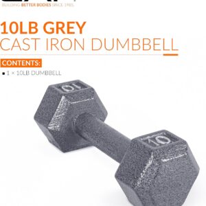 CAP Barbell Cast Iron Hex Dumbbell | Multiple Options