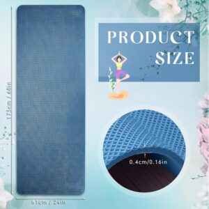 Timgle 6 Pack Yoga Mats Bulk Non Slip Exercise Yoga Mat Thick Anti Slip Tear Resistant Sports Gym for Fitness Stretching Home Workout and Studio