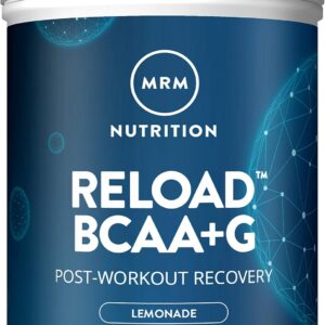 MRM BCAA+G RELOAD Post-Workout Recovery – Lemon, 840g – 60 Servings Per Container