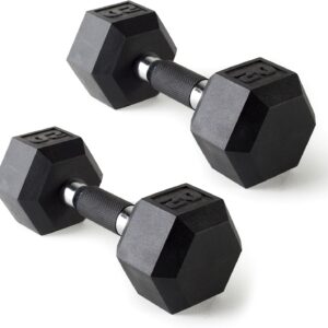 CAP Barbell Coated Dumbbell Weight | Multiple Options Pairs & Sets