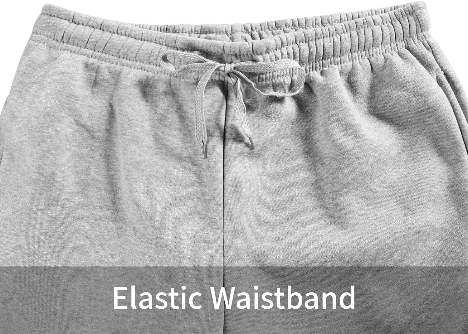Women's Wide-Leg Sweatpants High-Waisted Loose Casual Wool-Lined Jogging Pants - Image 2