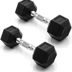 CAP Barbell Coated Dumbbell Weight | Multiple Options Pairs & Sets