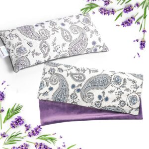 Hihealer Heating pad Microwavable and Eye Pillow