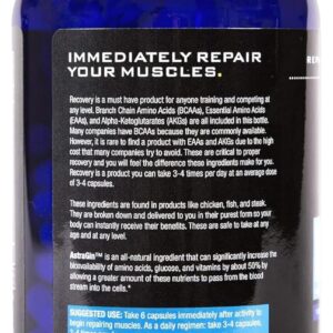 Ryno Power Recovery Post-Workout Supplement Capsules (33 Servings)