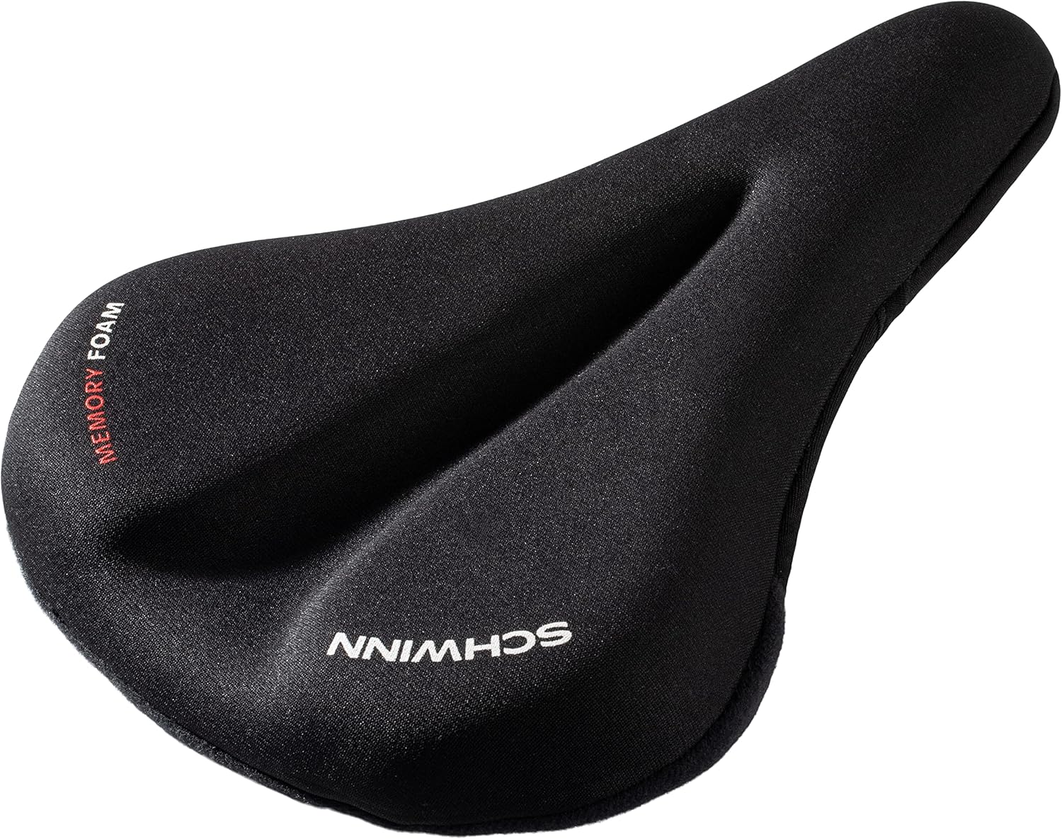 Schwinn Sport Memory Foam Dual Strap Bike Seat Cover, Saddle Cover for Extra Comfort, Soft, Weather-Resistant Memory Foam, Dual Straps Attach Quickly to Most Standard Size Adult Bike Seats - Image 3