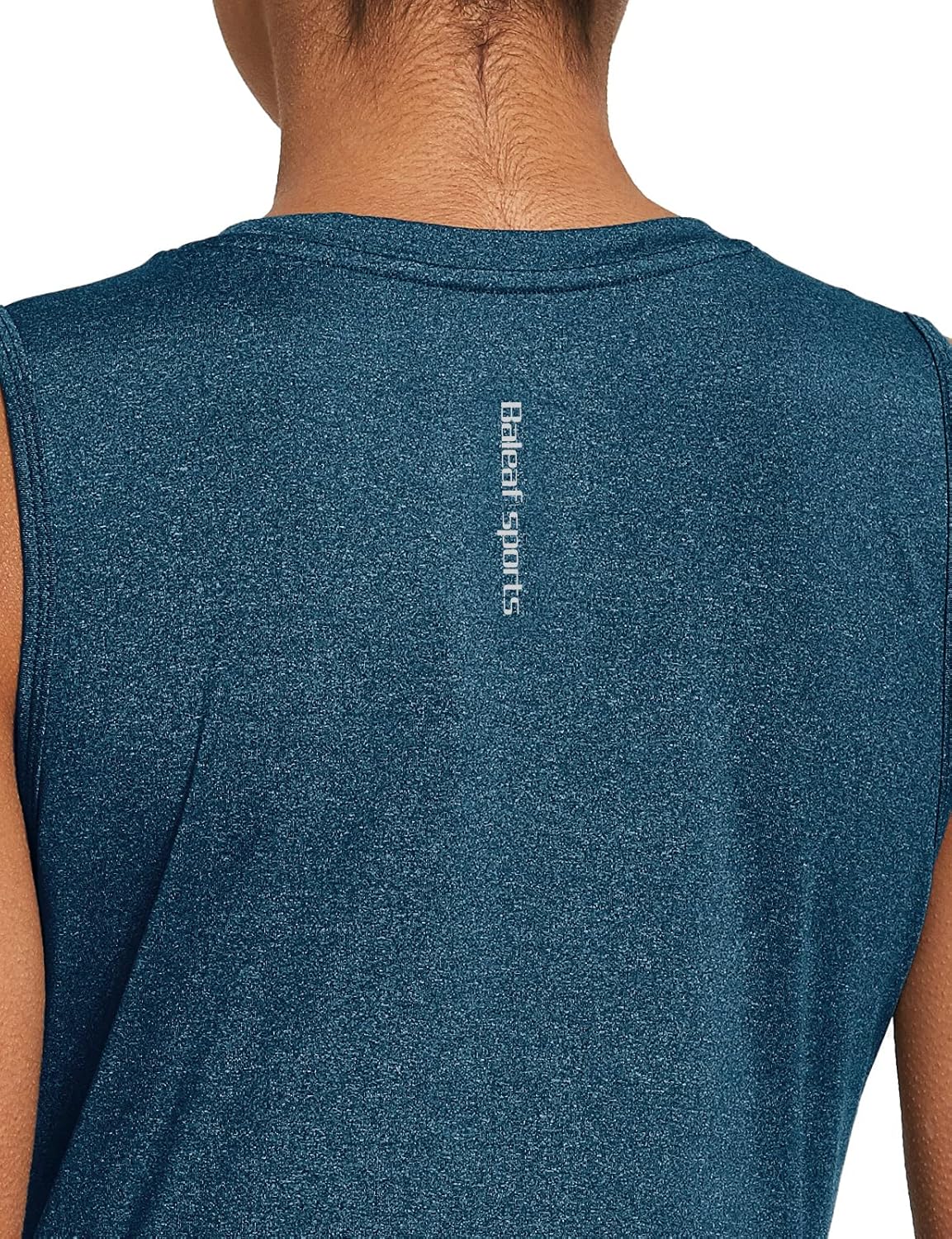 baleaf Workout Tank Tops for Women Sleeveless Running Athletic Loose Fit Yoga Tops Active Shirts Sports Gym Exercise - Image 4