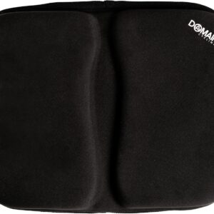 Domain Cycling Bike Seat Cushion for Recumbent Bike – Pad Gel Exercise Bike Seat Cover for Recumbent Bike Seat, Stationary Spin Bicycle Seat, Women and Men, 39.37 x 29.21 cm