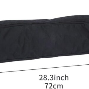 Ogetok Yoga Mat Bag, Full Zip Exercise Yoga Mat Carrier Bag with Adjustable Strap, Waterproof Yoga Mat Carry Bag Strap for Most Yoga Mats to Gym Class Beach Park Travel for Women & Men (Black)