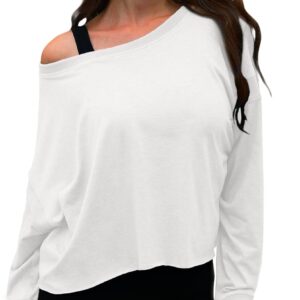 UNIANKIYA Open Back Workout Tops for Women Long Sleeve Cropped Athletic Clothes Gym Running Yoga Low Impact Sports T Shirts