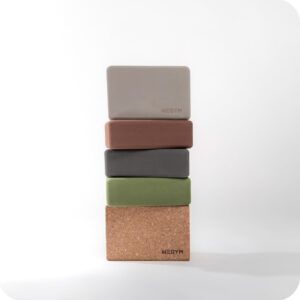 WeGym Yoga blocks with Anti-Slip, Comfortable Grip, Sturdy Sides for Secure Workouts at Home, for Yoga, and Pilate Training