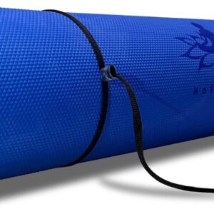 Hatha Yoga Thick TPE Yoga Mat 72″x 27″x1/3 inch Non Slip Eco Friendly Exercise Mat for Yoga Pilates & Floor Workouts