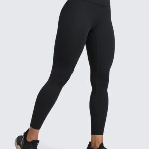 CRZ YOGA Secretsculpt Butterlift Workout Leggings 25″ – No Front Seam High Waisted Womens Yoga Pants Booty Scrunch Butt