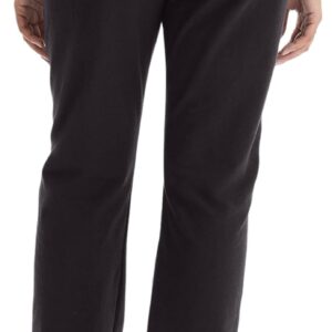 Hanes Womens French Terry Pants, Pocket Lounge Pants for Women, Lighter-Than-Fleece Loungewear, 31”