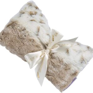 Sonoma Lavender Spa Mask, Heatable/Chillable Aromatherapy Eye Pillow with Lavender Infused Flaxseed Insert, Eye Compress for Stress Relief with Removable and Washable Cover (Arctic Circle)