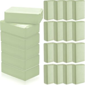 Outus 20 Pcs Yoga Blocks Bulk 9 x 6 x 3 Inch High Density Bricks to Improve Strength Flexibility Balance Soft Non Slip Gymnastic Blocks for Yoga Sports