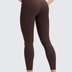 CRZ YOGA Butterluxe No Front Seam Yoga Leggings 25″ – High Waisted Womens Lounge Pants Pilates Workout Athletic Buttery Soft