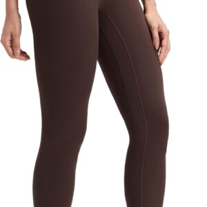 CRZ YOGA Butterluxe No Front Seam Yoga Leggings 25″ – High Waisted Womens Lounge Pants Pilates Workout Athletic Buttery Soft