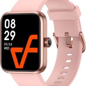 Fitness Tracker Watch, Step Tracker with Heart Rate, Blood Oxygen Sleep Monitor, 5ATM Waterproof Pedometer, Step Calorie Counter, Health Fitness Watch for Sports, Activity Tracker for Women Men