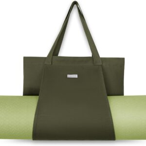 Yoga Bags for Women with Yoga Mats Bags Carrier Carryall Canvas Tote for Pilates Shoulder for Travel Office Beach Workout