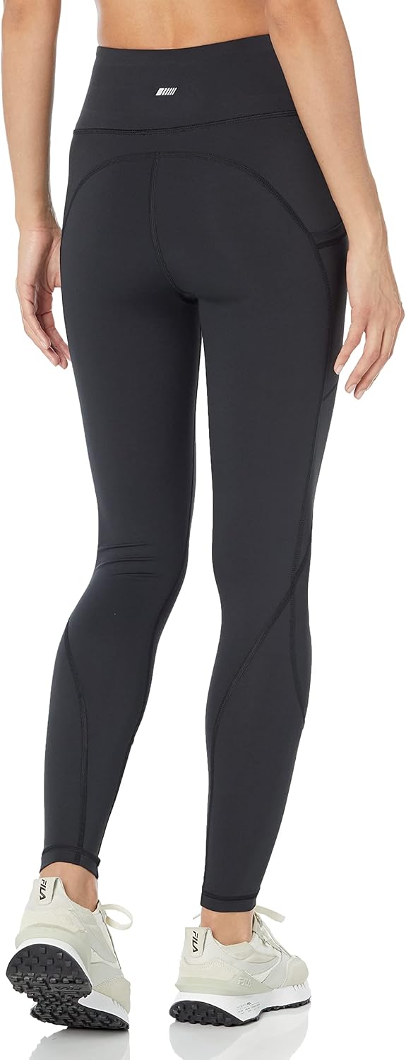 Amazon Essentials Women's Active Sculpt Workout High Rise Full Length Leggings with Pockets (Available in Plus Size) - Image 2