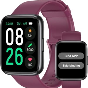 Pedometer Watch Senior Friendly No App/Phone Required, Waterproof Fitness Tracker Watch with Step Counter Calories/Sleep Tracker for Walking Running for Men Women