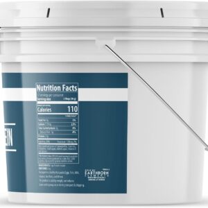 Earthborn Elements Soy Protein Powder 1 Gallon Bucket, Always Pure, Smoothies & Shakes (60.8 Ounces)