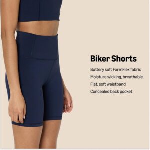 Amazon Essentials Women’s Active FormFlex Buttery Soft High Waist Yoga Biker Shorts