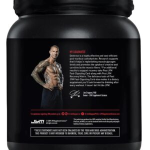 JYM Supplement Science Post JYM Lemonade Carb Fast Digesting Post Workout Recovery Powder Pure Dextrose, Glycogen Replenishment, Athletic Performance, Muscle Growth 30 Servings