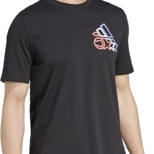 Adidas Mens Tennis City Lights Graphic T-Shirt