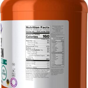 NOW Foods Sports Nutrition, Whey Protein, 24 g With BCAAs, Creamy Chocolate Powder, 6-Pound