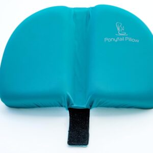 for Yoga & Pilates with Gap for Ponytail, Body Pillow, Travel Essentials, Neck Pillow Camping Essentials, Zen, Ponytail Holder, Ponytail Extension