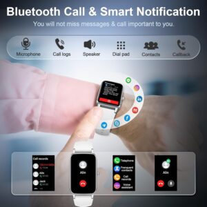 Smart Watch for Men Women(Answer/Make Call), 2025 HD Touch Fitness Activity Tracker 1.57” Smartwatch with Heart Rate/Sleep Monitor/Pedometer/113+ Sports, IP68 Waterproof Fitness Watch for Android iOS