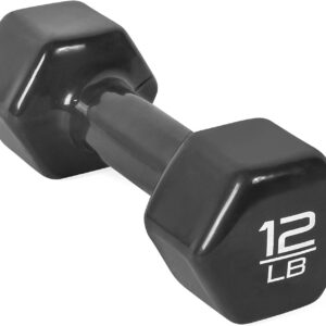 Cap Barbell Vinyl Coated Dumbbell | 1-15 LB Single or Pair