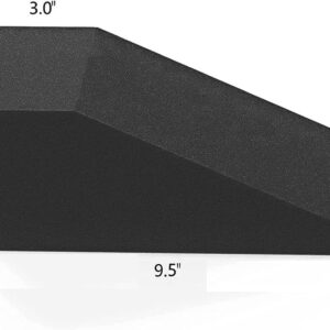 2 Pack Squat Wedge Blocks,Non Slip Professional Squat Ramp for Heel Elevated Squats Calf Raises Platform, Calf Stretcher, Balance, Pushup, Yoga Wrist Support, Pilates, Squat, Riser Block